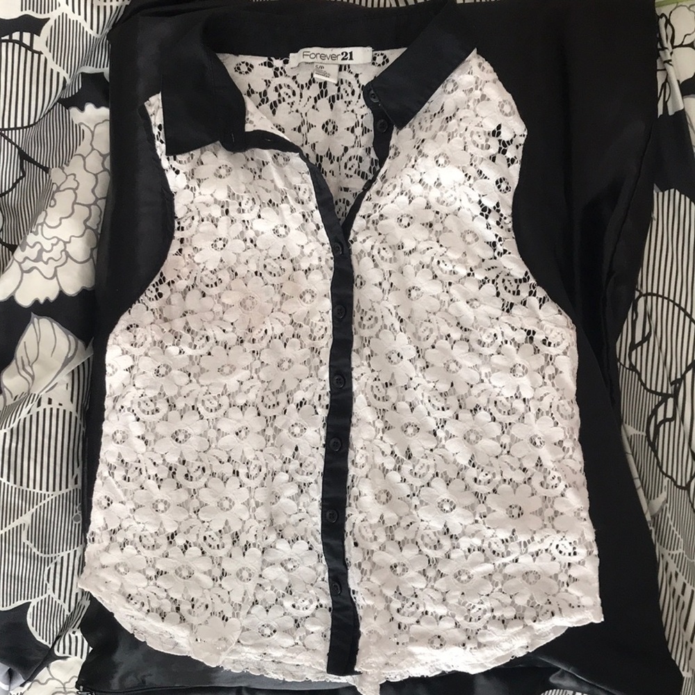 Sheer button up tank